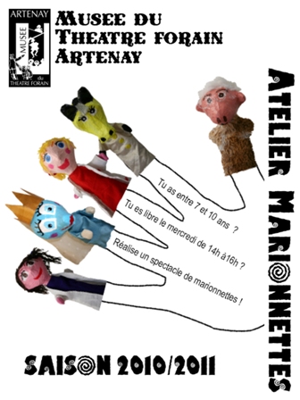 Atelier Marionnettes - Saison 2010-2011